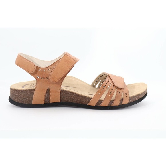 Abeo | Shoes | Abeo Bijou Sandals Strap Tan Womens Size 95 Neutral Footbed  322 | Poshmark